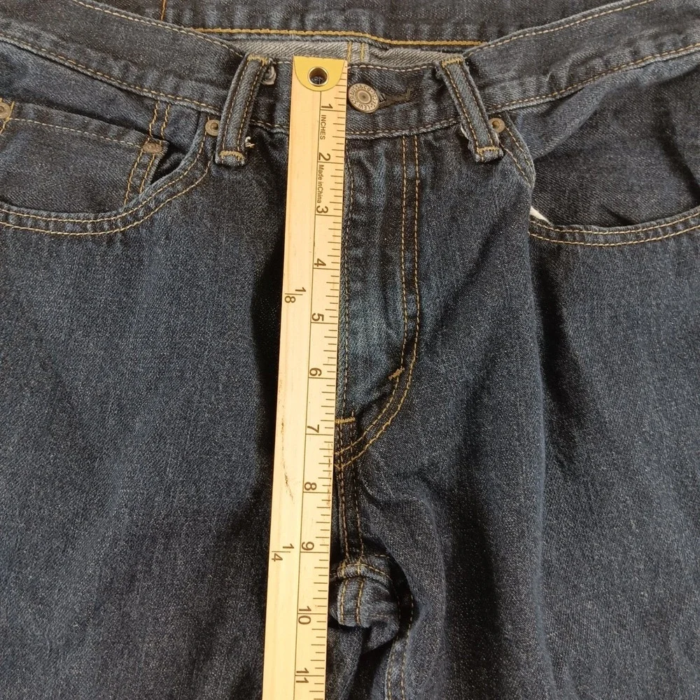 Levi Strauss 559 Jeans‎ Mens W32 L30 Relaxed Fit Dark Wash Denim